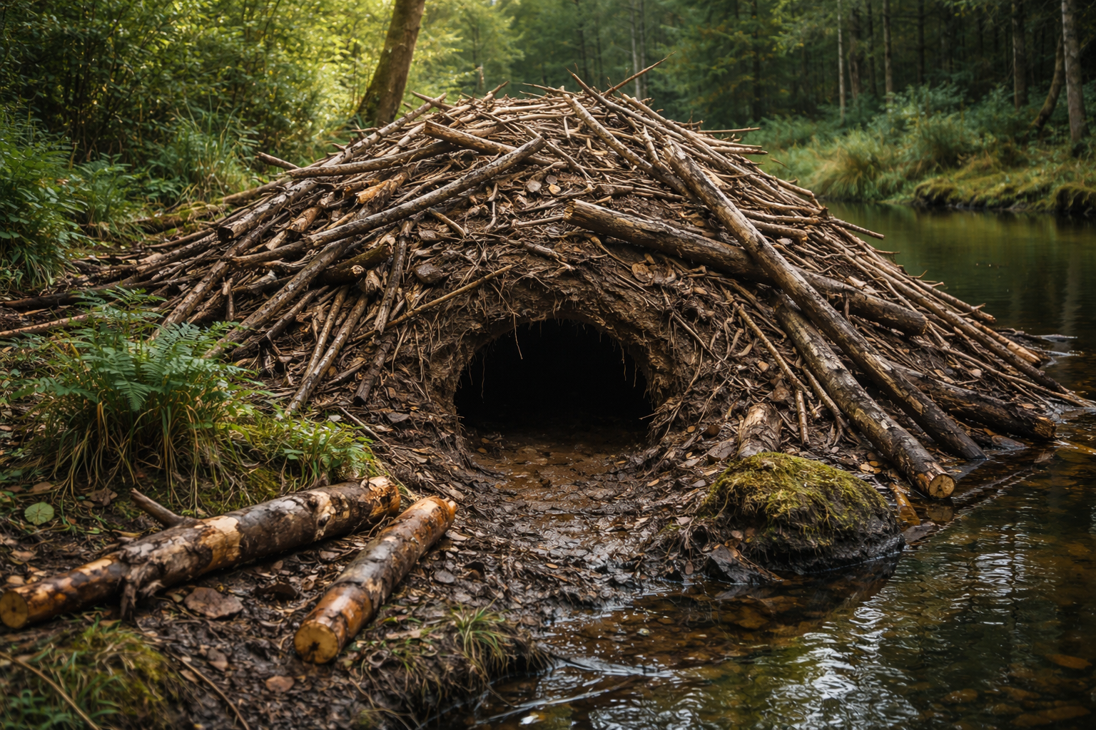 tanière d'animal type castor qui représente mon compte personnel
